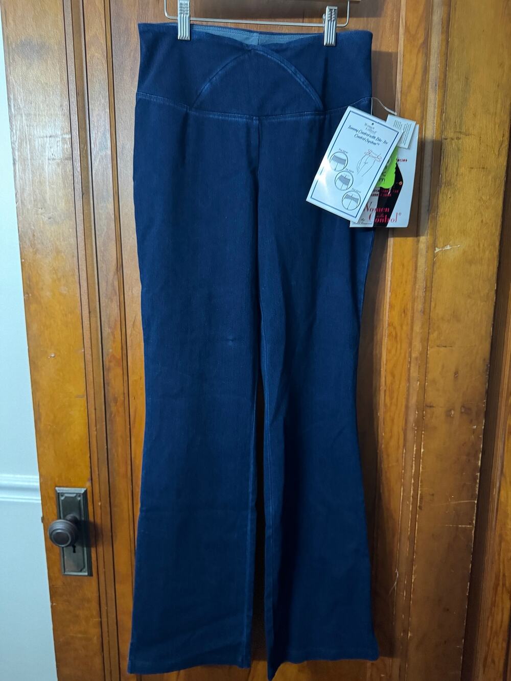 NWT Women with Control Prime Stretch Denim Flare Pants 4